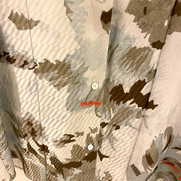 Off White Camouflage-print long sleeve shirt - Picture 4 of 15